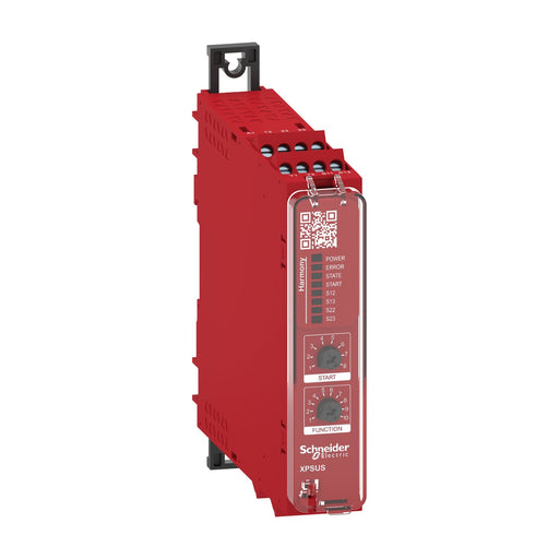 Schneider Electric - Gerät zur Überwachung von sicherheitsgerichteten Stromkreisen Sicherheitsrelais XPSUS32AP 10Fkt 2Kreise 2S 1T