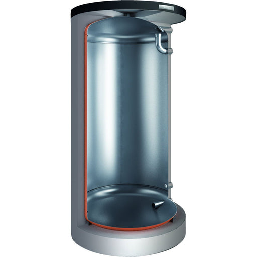 Bosch Thermotechnik - Speicher für Zentralheizung/Wärmepumpe Pufferspeicher BH500-61B STORA 500L, silber