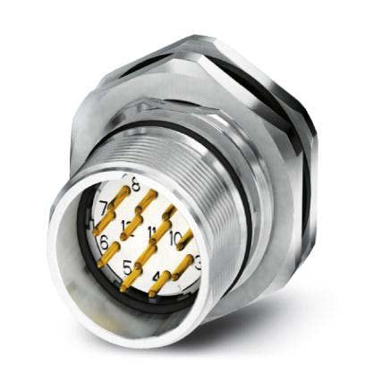 Phoenix Contact - Rundsteckverbinder, feldkonfektionierbar (Industriesteckverbinder) Gerätesteckverbinder CA-07P1N8AHZ00 Hinterwand