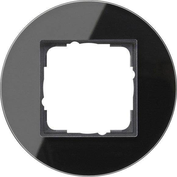 Gira - Abdeckrahmen 1f. sw 0211135