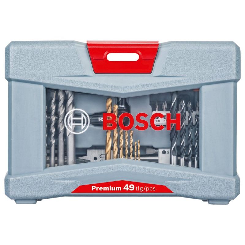 Bosch - Werkzeugset 49-tlg. Premium X-Line 2608P00233 Bohrer- und