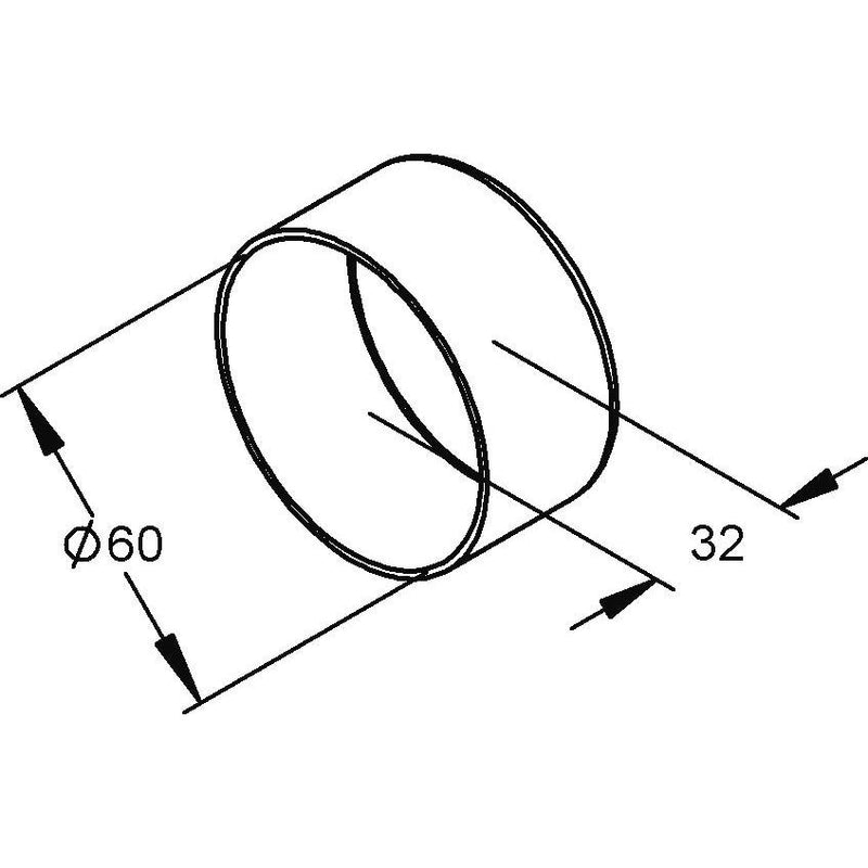 Rico - Endtülle für Installationsrohre Schutzkappe 151V9-B gelb
