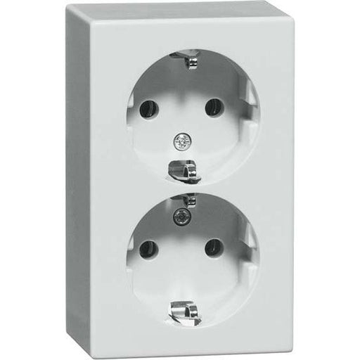 Peha - Schalter-/Steckdosenkombination Steckdose SCHUKO 2fach H 6602 weiß