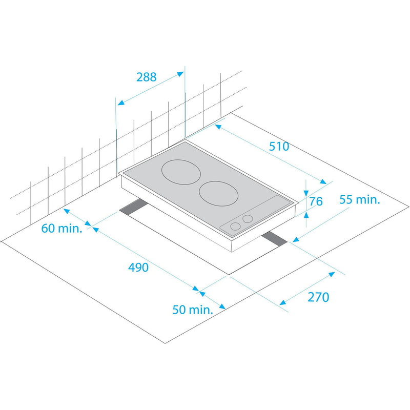 Beko - Kochfeld EB-Autark-Kochfeld HDMI 32400 DTX Induktion