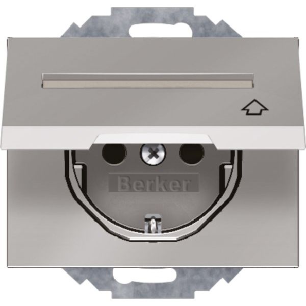Berker - Steckdose SCHUKO-Steckdose eds 47487104 m.Klappdeckel