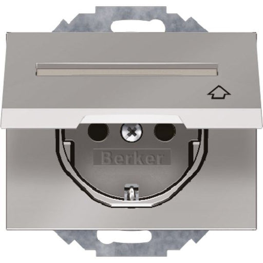 Berker - Steckdose SCHUKO-Steckdose eds 47487104 m.Klappdeckel