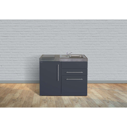 Stengel - Mini-Küche Miniküche Premiumline MPGSES110GSIKFliBre Edelstahl