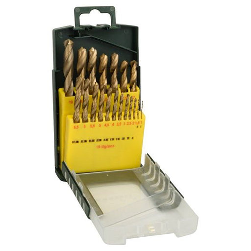 Bosch - Bohrer-Set 19-teiliges 2607017152 HSS-TiN-Metallbohrer