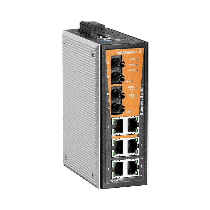 Weidmüller - Netzwerk Switch Netzwerk-Switch IE-SW-VL08MT-6TX-2ST