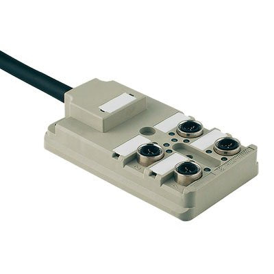 Weidmüller - Passiver Sensor-/Aktor-Verteiler (mit Leitung) Sensor-/Aktor-Verteiler SAI-4-F4PIDCPUR10M Komplett-Modul