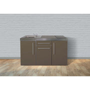 Stengel - Mini-Küche Miniküche Premiumline MPMM150KSGKFreBliS Mokka metallic