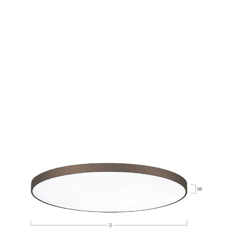 Lightnet - Decken-/Wandleuchte LED-Anbauleuchte BA5AWE-840M-D400 4000K