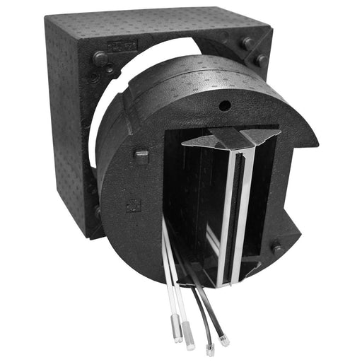 Glen Dimplex SEE - Zubehör/Ersatzteile für Ventilatoren Verlängerungsset Wandhülse DL 50 V quadratisch