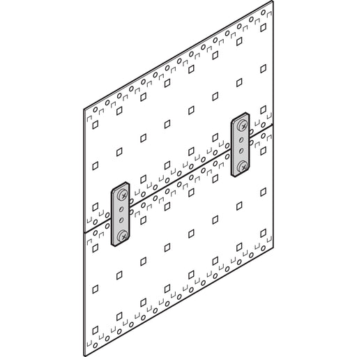 Schroff - Komponente für die Aufstellung/Anreihtechnik (Schaltschrank) NTS Verbindungslaschen 21101954 (VE4) − 5 Packung