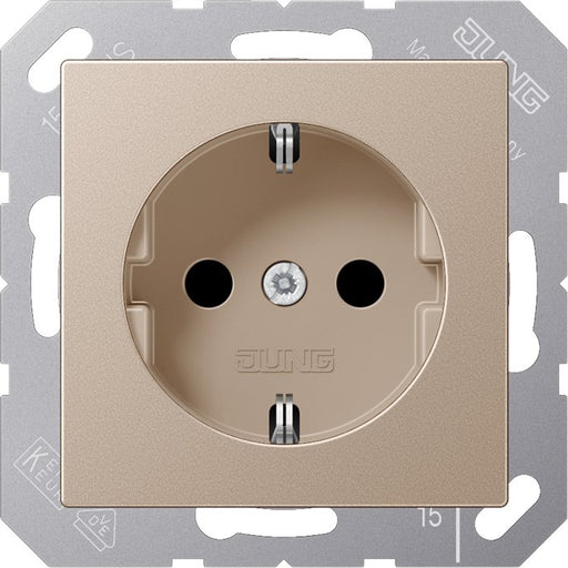 Jung - Steckdose SCHUKO Steckdose A 1521 CH 16A 250V, champagner