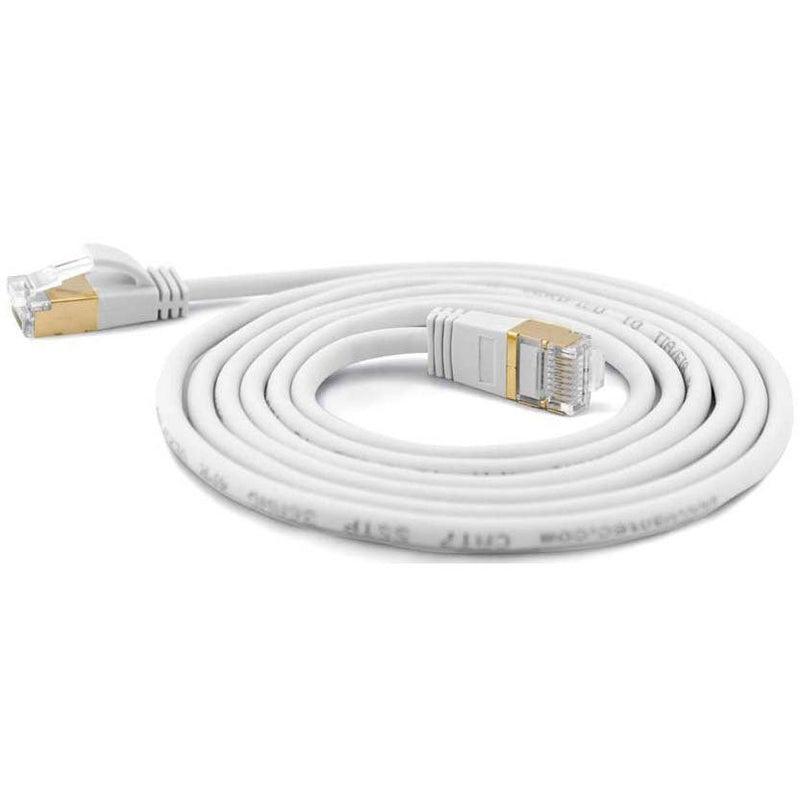 Wantec - Patchkabel Kupfer SSTP-Patchkabel Cat.6A ws 7116 ws 0,5m 0,5m Steck. 4mm