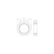 Jacob - Einschnittring UNIVERSAL-Dichtring M325UG M 25 − 50 Stück