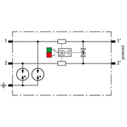 DEHN - Kombi-Ableiter für Informations-/MSR-Technik Kombi-Ableiter Schutzmodul BCO MOD ML2 BD 24 für 1 Doppelader