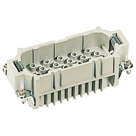 Harting - Kontakteinsatz für Rechtecksteckverbinder Stifteinsatz 09212403001 Han 40D-HMC-M-c