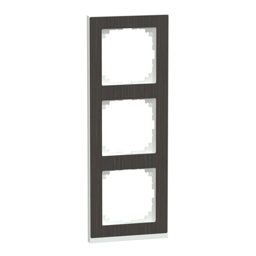 Merten - Abdeckrahmen Decor-Rahmen 3-fach MEG4030-3674 Eiche/aktivweiß