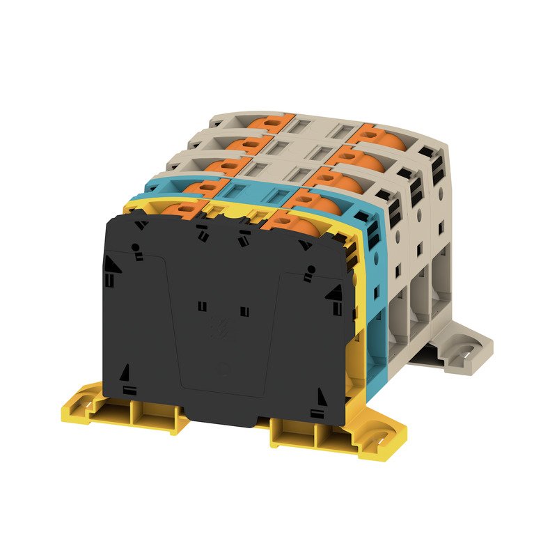 Weidmüller - Durchgangs-Reihenklemme Klemme A2C95/1203FT-N-FE-DM PUSH IN, 95 mm² − 1 Stück