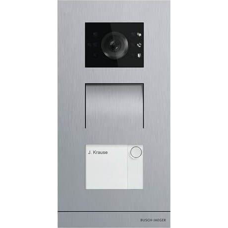 Busch-Jaeger - Türstation für Türkommunikation Außenstation A21381P1-S-03 1-fach