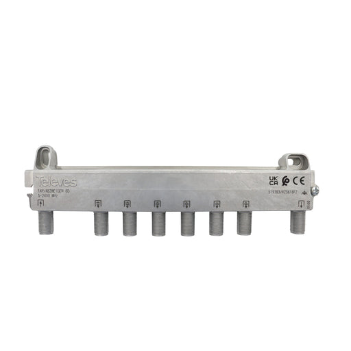 Televes - Abzweiger und Verteiler Abzweiger 6f AZS616FZ 16 dB, 5-2400 MHz