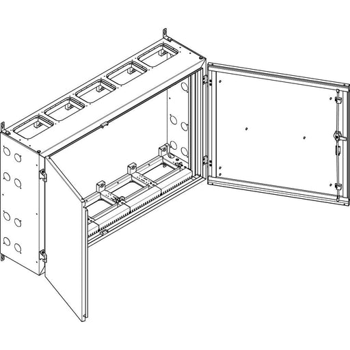 ABN - Leergehäuse Wandgehäuse NT55E geerdet IP55