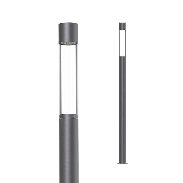 Leipziger Leuchten - Wegeleuchte LED-Lichtstele 9.628.9075.65ALB 3000K DB703 40m