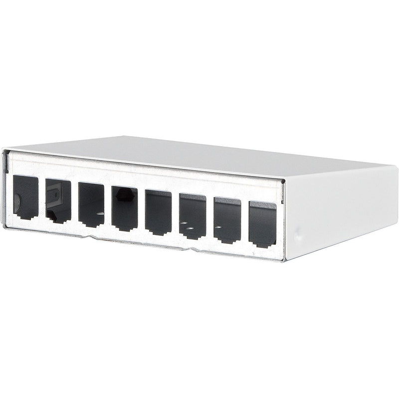 Metz Connect - Frontpanel/Patchpanel leer (Schaltschrank) AP-Gehäuse leer 130861-0802-E E-DATmodul 8er rws − 1 Stück