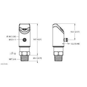 Turck - Ultraschall Taster Ultraschallsensor LUS211-40 #100003168