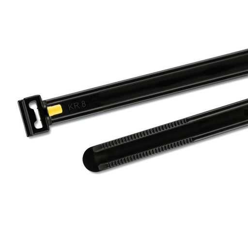HellermannTyton - Kabelbinder KR8/33-N12-BK 8,0x330 schwarz − 1500 Stück