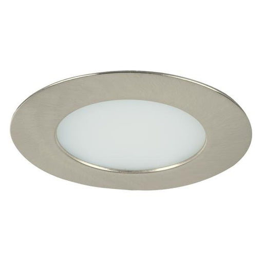 Brumberg Leuchten - Downlight/Strahler/Flutlicht LED-Einbauleuchte 12V DC 12129153 3000K, nickel