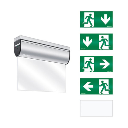 ESYLUX - Sicherheitsleuchte LED-Rettungszeichenleuchte SLCEL LED#EN10031618 3h, 25m