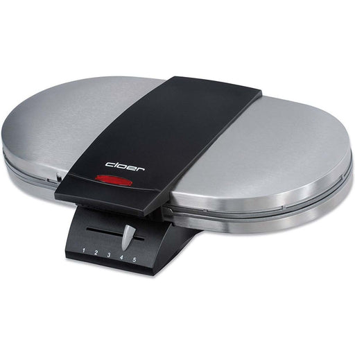 Cloer - Waffelautomat Doppel-Waffelautomat 1329 eds matt 1200W