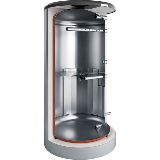 Bosch Thermotechnik - Speicher für Zentralheizung/Wärmepumpe Pufferspeicher BH750-6ERZ1B STORA 750L, silber