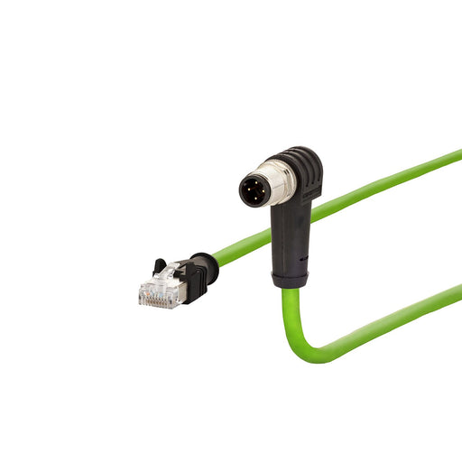 Metz Connect - Patchkabel Kupfer Industrie IndustrialEthernet Leitung 142M4D59100 D-kodiert, 10m, RJ45