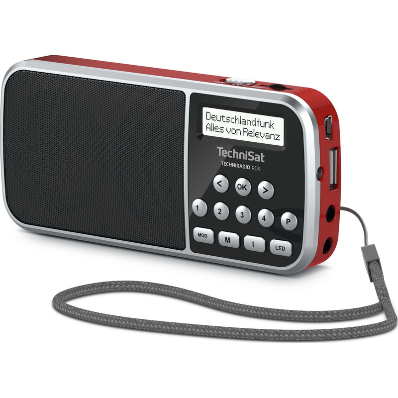 TechniSat - Radio DAB+ Taschenradio+Netzteil TECHNIRADIORDR rt+NT UKW/USB/LED-Lampe