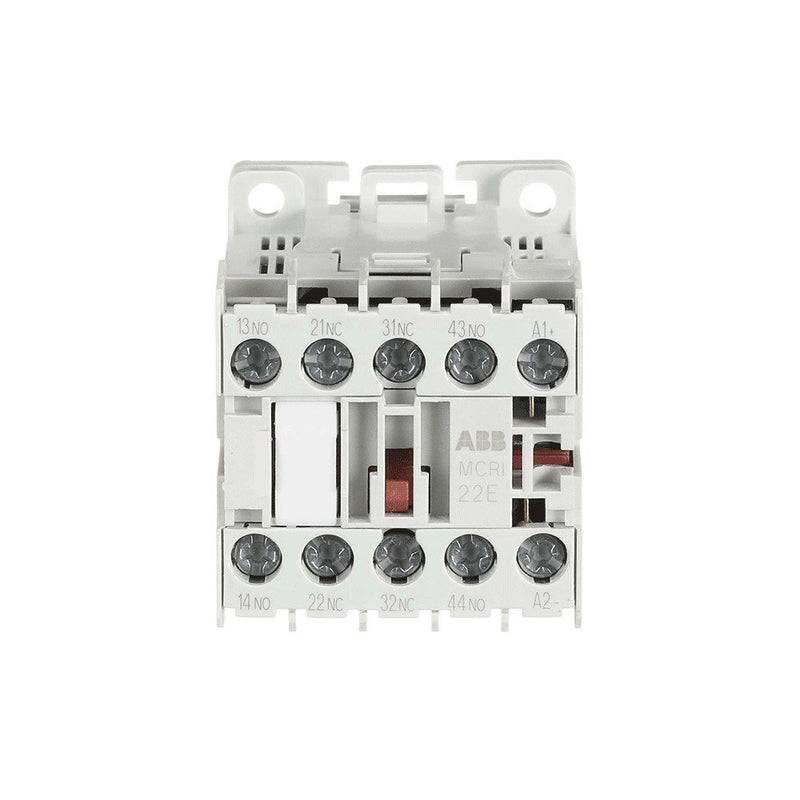 ABB Stotz S&J - Hilfsschütz, Relais Kleinhilfsschütz MCRI022ATD 2S+2Ö, 24V DC 1,2W
