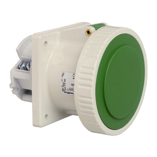 Walther Werke - CEE-Anbausteckdose (IEC 60309) Anbaudose gerade 125A 479402 4P >50-500V 2h IP67