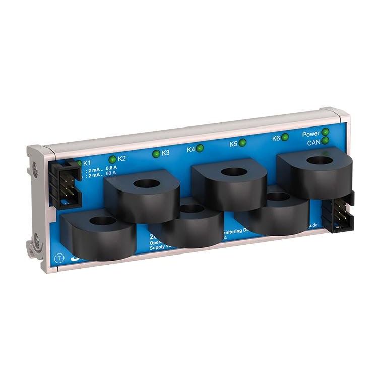 Janitza Electronic - Differenzstrom-Überwachungsgerät Strommessmodul Modul 20CM-CT6 mehrkanaliges