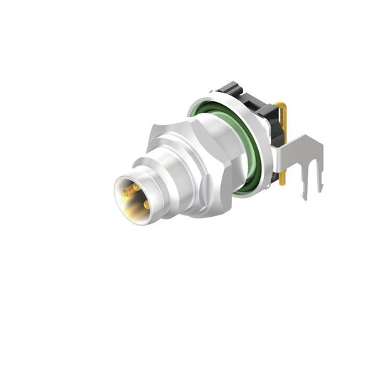 Weidmüller - Rundsteckverbinder, Einbau (PCB) Stecker SAIEW-M8S-3S-H8TL M8 − 10 Stück