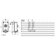 Bals Elektrotech - CEE-Steckdose abschaltbar, abgesichert (IEC 60309) CEE-Steckdose 16378 16A,7p,400V,6H,IP44
