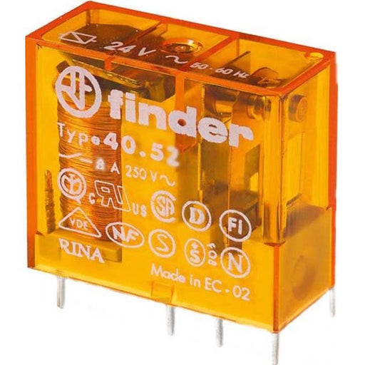 Finder - Schaltrelais Relais 40.52.8.120.5000 2W, 8A − 50 Stück