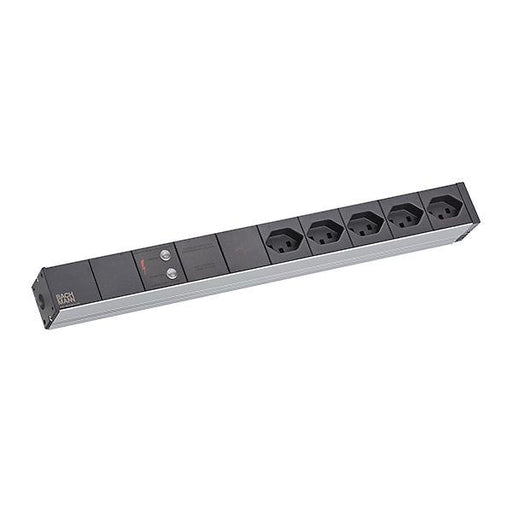 Bachmann - Power distribution unit (PDU) Steckdosenl. 482,6mm(19Z) 800.1265 5xCH T23 3,0m