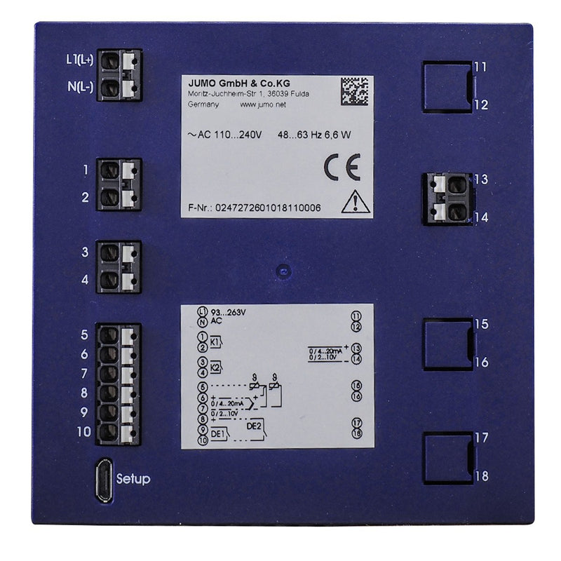 Jumo - Temperaturüberwachungsgerät Digitalanzeiger 00694788