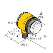 Turck - Optisches/Akustisches Signalgerät Kennleuchte T30GRYPQ