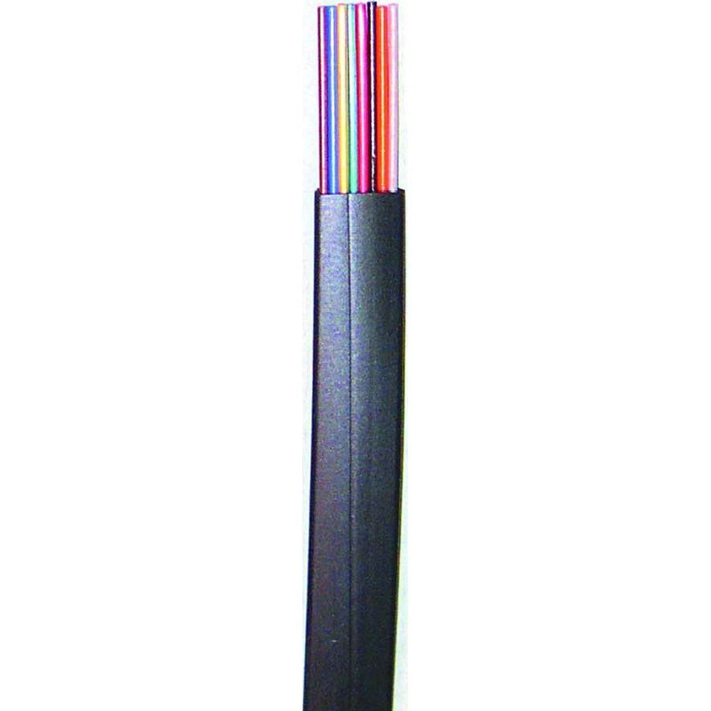 E+P Elektrik - Konfektionierte Fernmeldeleitung Telefon-Flachkabel TK 80 8adrig − 50 Packung