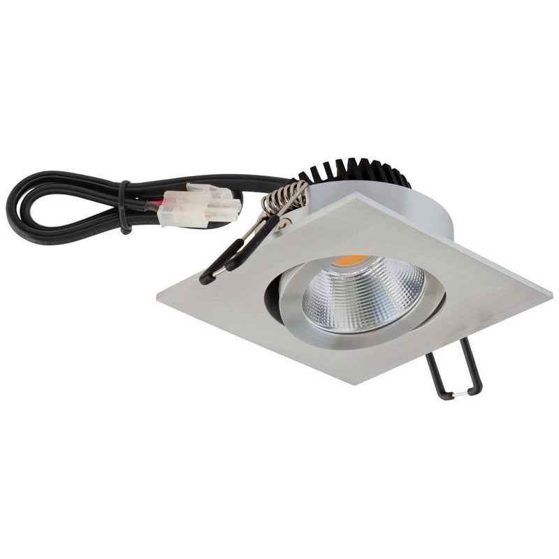 EVN Lichttechnik - Downlight/Strahler/Flutlicht LED-Deckeneinbauleuchte PC24091402 alu 3000K 350mA IP20