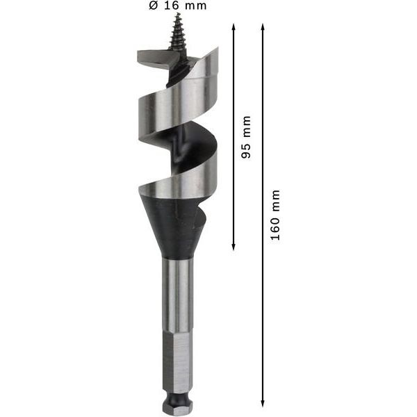 Bosch - Bohrer Holzschlangenbohrer 2608585712 PRO Wood